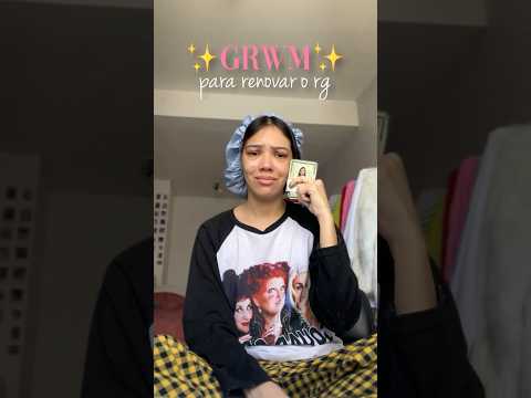 Aproveitando a quintatbt pra relembrar desse milagre que aconteceu✨GRWM para renovar o RG✨
