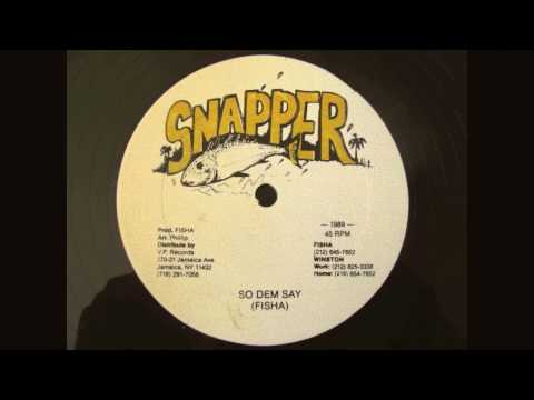 FISHA - SO DEM SAY 12"