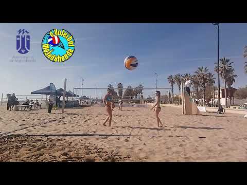 Liga Nacional de Voley Playa. Beachbol La Malva Valencia - CV Majadahonda. 15/04/2023. parte 1
