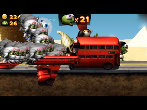 Zombie tsunami Max level 197 - All Ninja Zombie destroy the cars