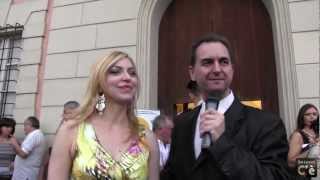 preview picture of video 'SIMONE MERINI CON CHIARA SANI, MADRINA DELLA 182 FIERA DI SAN LAZZARO 2012'