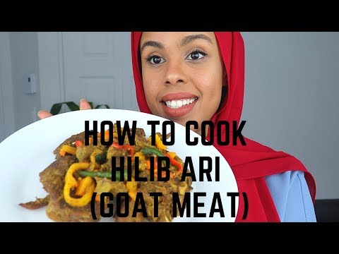 HOW TO COOK GOAT MEAT | SOMALI MEAT | HILIB ARI
