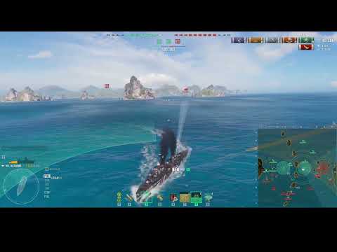 WoWs L. Katsonis first game
