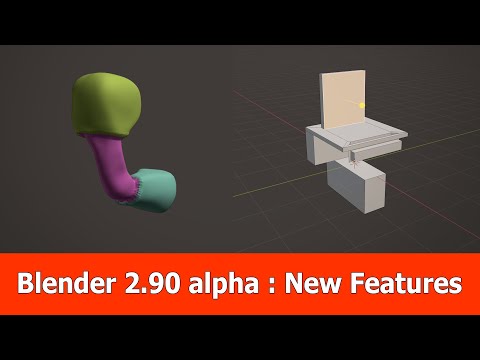 Blender 2.90 alpha New Features