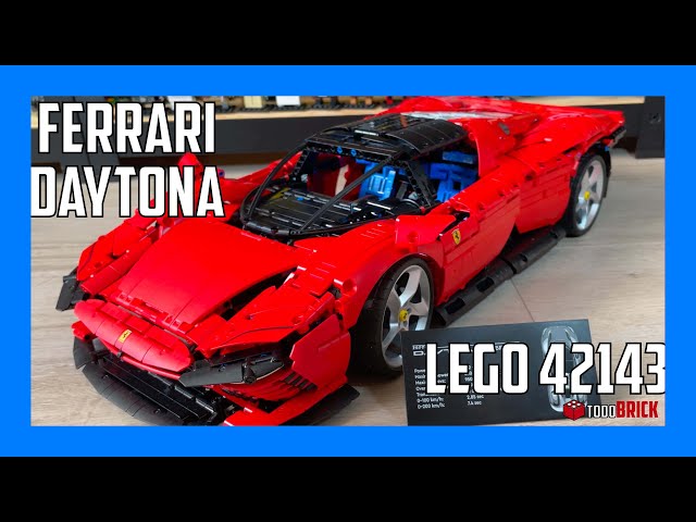 Vídeo relacionado con LEGO Technic Ferrari Daytona SP3, Maqueta de Súper Coche Rojo para Construir, Escala 1:8, Regalo Coleccionable para Hombres y Mujeres, Ultimate Car Concept 42143