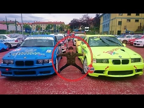 Video for children. A Day at the Races of CARS. Skidding, spinning tops, drifting, rise