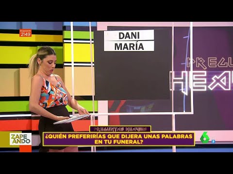 Valeria Ros desvela en 'Zapeando' cómo se imagina su funeral: "Si se me ve un poco de teta..."