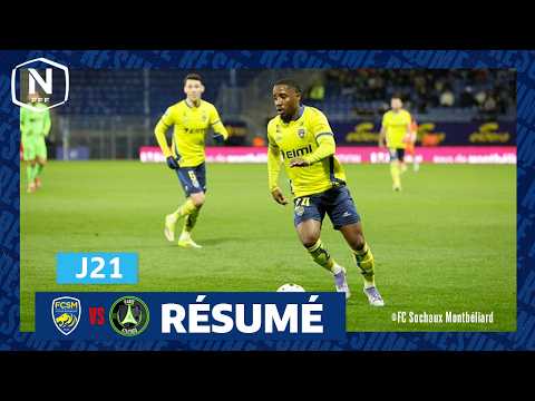 J21 | FC Sochaux-Montbéliard - Paris 13 Atletico (1-1) | National FFF 2025-2026