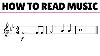 Learn To Read Music In 5 Mins! Beginner Saxophone Lesson #5