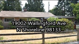 19002 Wallingford Ave N Shoreline 98133