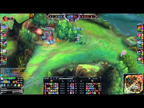 Elements Rekkles and Nyph - Lucian adc with Janna support - patch 5.1