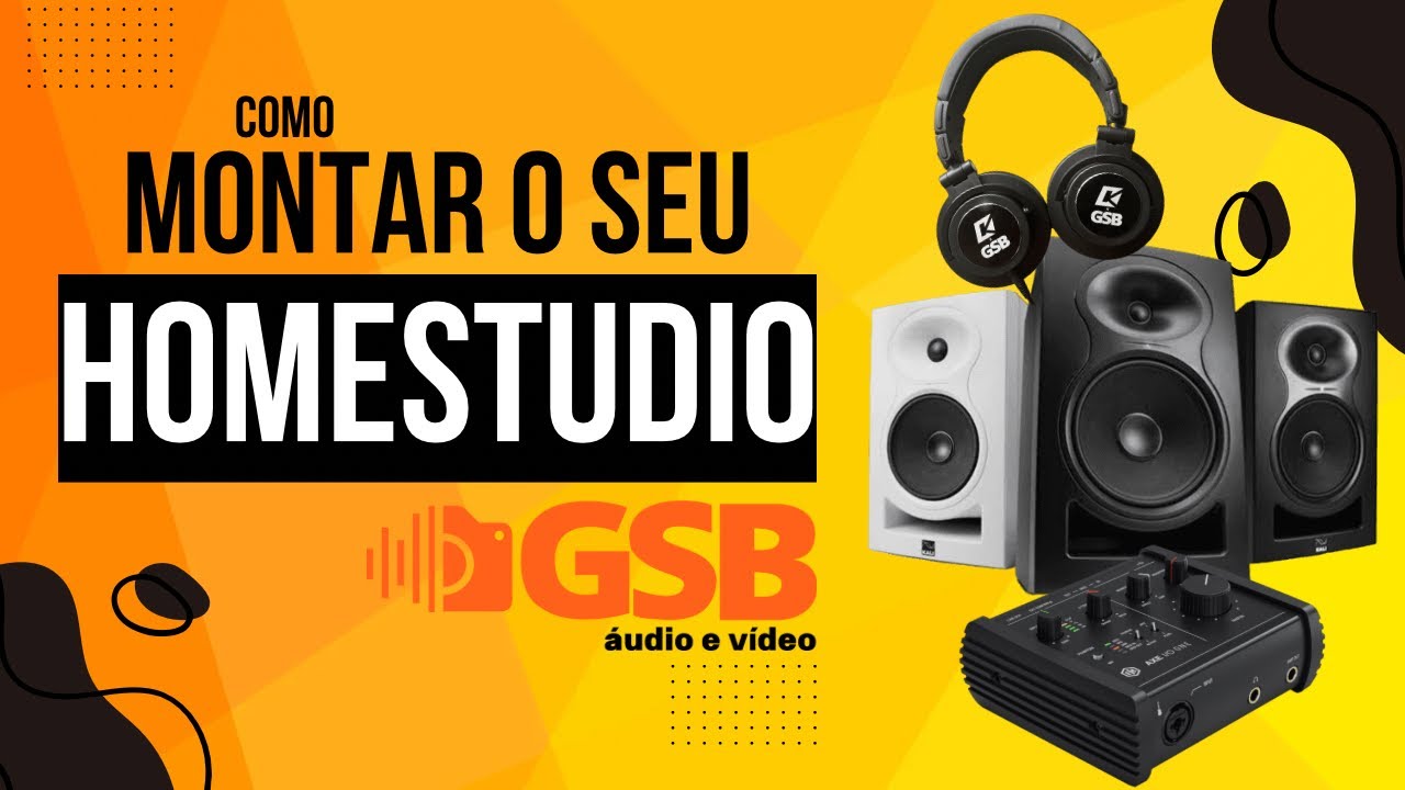 Como montar o seu HOME STUDIO!