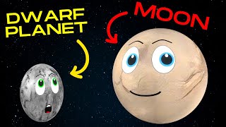 Do Dwarf Planets have moons? | Space for Kids | Solar System Planets | Kids Video