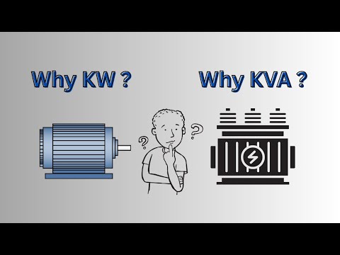 KVA vs KW Explained! ⚡ Why Transformers & Motors Have Different Ratings