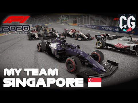 MASSIVE 40 LAP BATTLE!! F1 2020 MY TEAM CAREER MODE S1 EP16