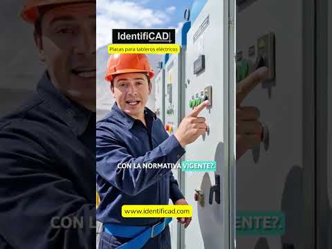 Placas de Identificación Premium para Tableros Eléctricos Industriales |  #tableroselectricos