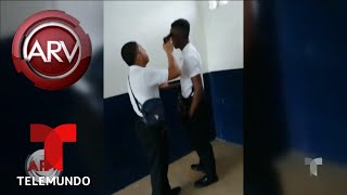 Un estudiante amenazó a otro con un arma en el salón | Al Rojo Vivo