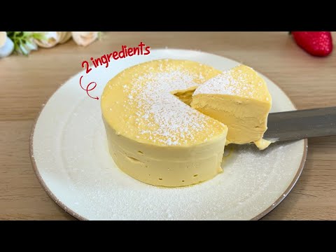 Easiest Cheesecake I’ve ever made! Only 2 ingredients (no bake, no condensed milk, no gelatine)
