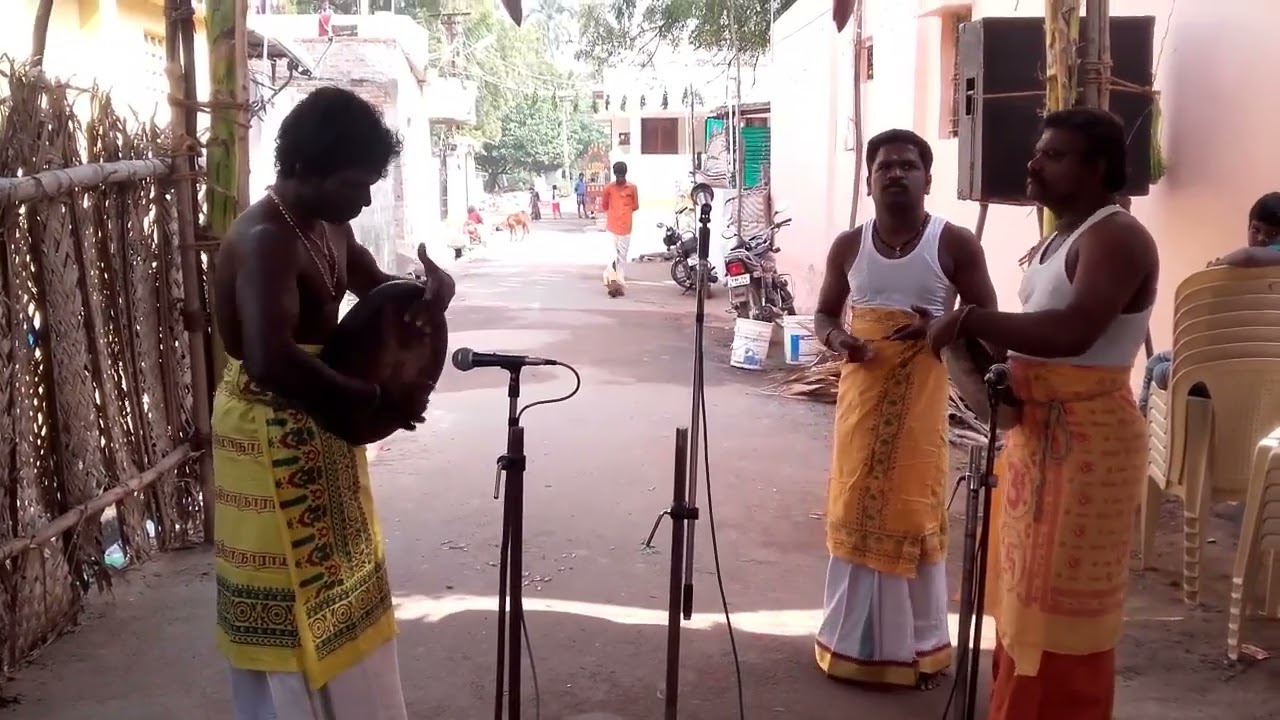 கணியான் கூத்து மகுடம் இசை