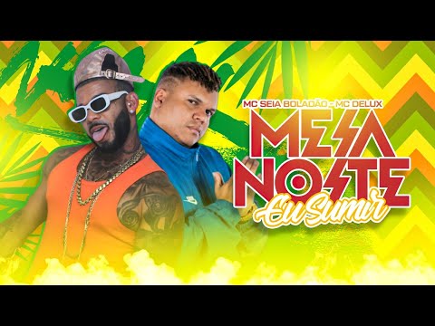 DEU MEIA NOITE EU SUMI - MC SEIA BOLADÃO E MC DELUX - MÚSICA NOVA