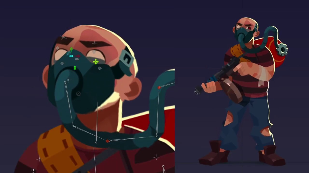 Bullets Echo - heroes animation