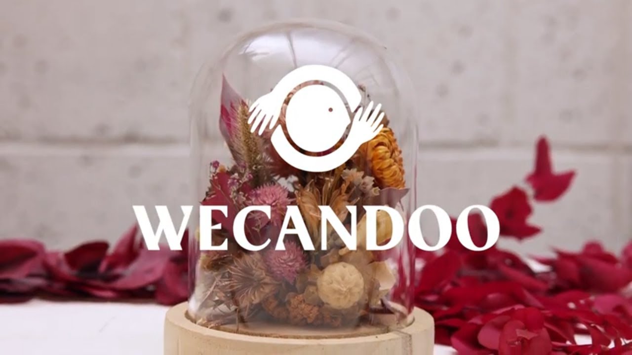 Créez votre couronne de fleurs séchées - Vidéo