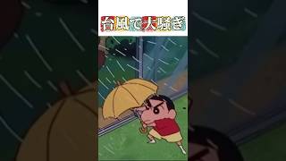台風で大騒ぎ #映画雑学 #クレヨンしんちゃん #アニメ #雑学 #クレヨンしんちゃんアニメ #面白い