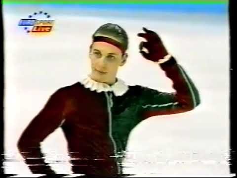 1997 European Championships (British Eurosport) - Mens Free Skate - Patrick Meier SUI