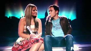 Lauren Alaina and Scotty McCreery Duet - Up On The Roof