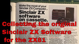 ZX81 Sinclair Tapes - Update
