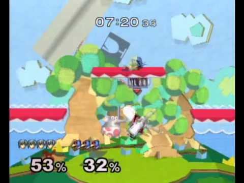 King Fedora (Marth) vs. Level 1 CPU (Falco) Exhibition 1/28/15 - SSBM