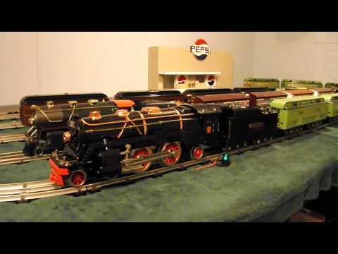 N3YH Standard Gauge Stephen Girard Train - 392E w/ 7 Cars !!!