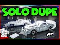 SOLO CAR DUPLICATION GLITCH IN GTA 5 ONLINE Gta 5 Money Glitch Gta Money Glitch Duplication
