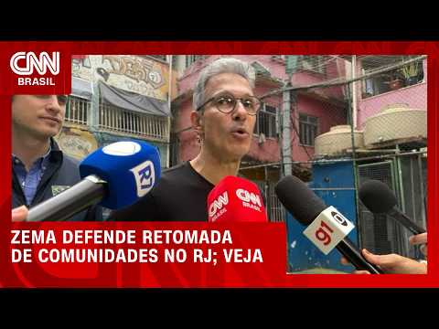 Romeu Zema reforçou discurso sobre segurança pública em campanha no Rio de Janeiro | HORA H