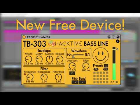 New Free Device | TB-303 Bassline | Max for live | Ableton