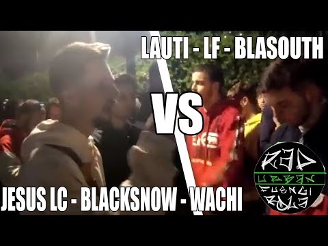 (BATALLON) JESUS LC - BLACKSNOW - WACHI vs BLASOUTH - LF - LAUTI | FINAL 3vs3 UBRAN RAP