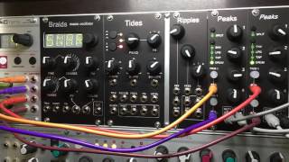 Video thumbnail for Mutable instruments peaks drum mode by Liradigital Music