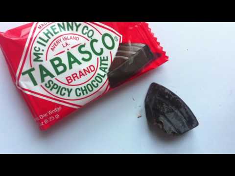 TOBASCO Brand Spicy Dark Chocolate Wedge review