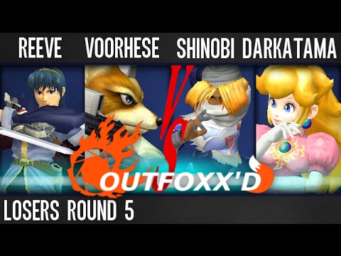 Outfoxx'd (Melee) - Reeve +  Voorhese VS Shinobi + Darkatama - Losers Round 5