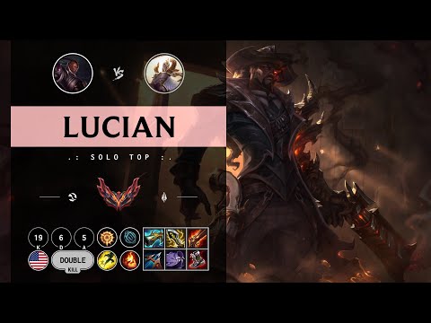 Lucian Top vs Kayle - NA Grandmaster Patch 14.11