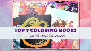 TOP 7 Coloring Books of 2025 | Best Adult Coloring Books | Adult Coloring
