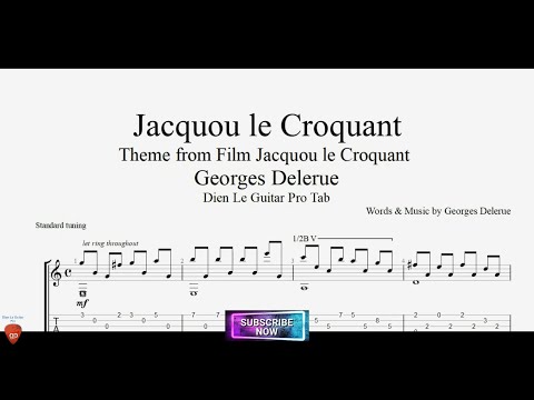Jacquou le Croquant with Guitar Tutorial TABs