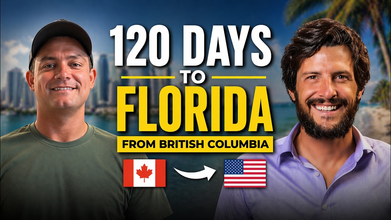 Matthew Smith mudó a su familia de Columbia Británica a Florida en 120 días con la visa E-2