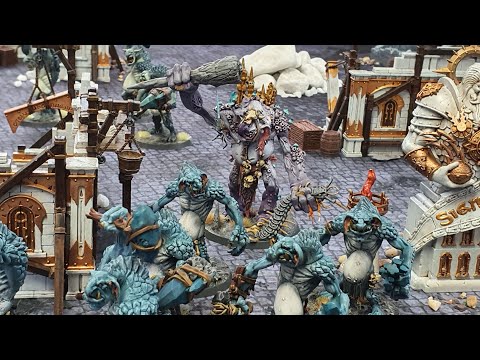Gloomspite Troggherd vs Stormcast Eternals: AoS Battle Report - The Siege of Excelsis Part Sixteen