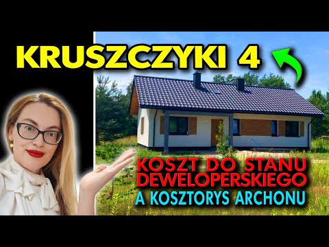 Kruszczyki 4, koszt stanu deweloperskiego a kosztorys Archonu systemem zleconym
