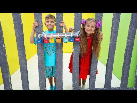 Diana et Roma et le défi de la Salle d'Évasion