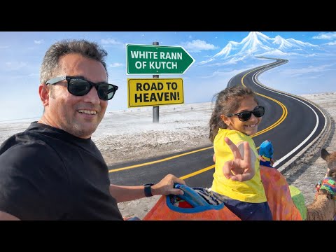 India Ka Sabse Beautiful Desert? | White Rann | Journey on the Road to Heaven | Day 5 RoadTrip
