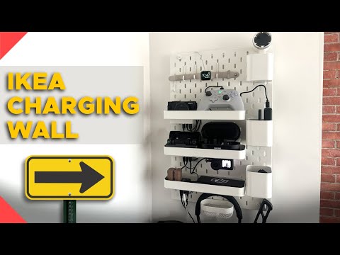 Charging 10+ Devices: How I Built My IKEA Skadis Charging Wall