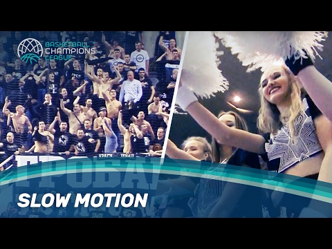 What an atmosphere! - Slow Motion in the Basketball Champions League