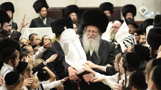 Rav Shaul Alter - Hakafos Shnios | הקפות שניות במוצאי שמחת תורה תשפ"ב אצל ראש הישיבה מגור שליט"א